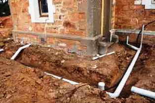 outside drainage Putney